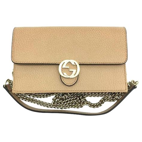 gucci small crossbody wallet pink|Gucci crossbody wallet on chain.